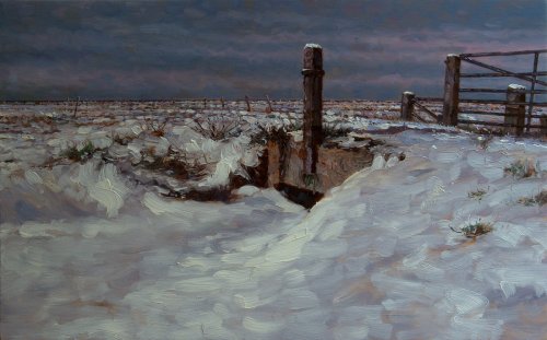 Noarderleech, Brug onder een deken van sneeuw Noarderleech, Brug onder een deken van sneeuw