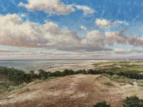 Uitzicht op Seinpaalduin, Terschelling