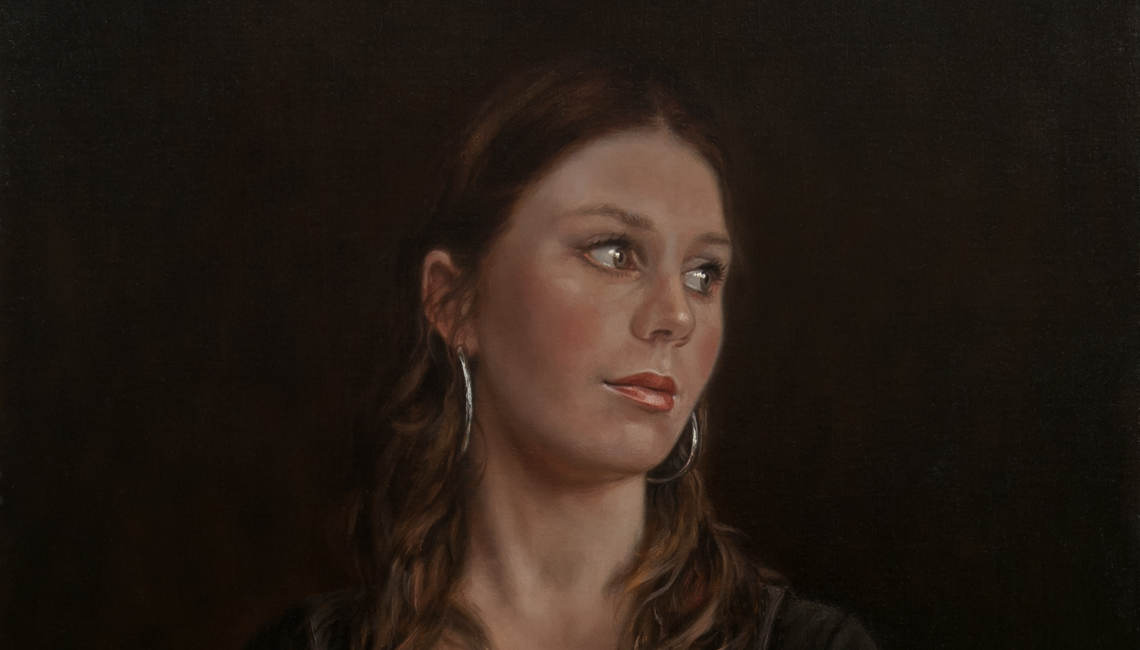 Portret in opdracht portretkunstenaar René Tweehuysen